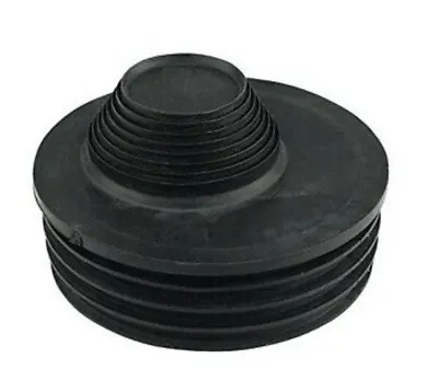 110mm Rubber Waste Adapter 32mm  40mm  50mm Soil  Underground 4'' Pipe • £9.74