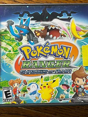 Nintendo DS Game Pokemon Ranger Shadows Of Almia Game And Orig Case No Booklet • $50