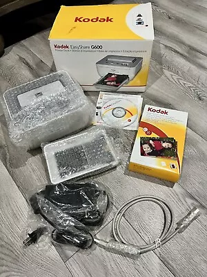 Kodak EasyShare G600 Printer Dock NO CAMERA - New - Opened Box • $25