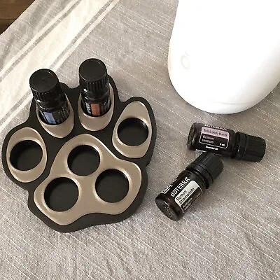 Dog Paw Essential Oil Storage Stand For 5ml Bottles Multiple Colors 3D Printed • $19.99