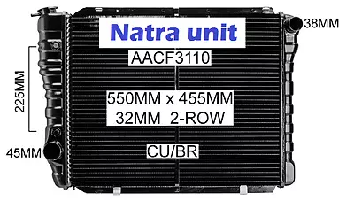 Radiator For Ford Fairlane ZH ZJ ZK ZL Falcon XF XC 77-86 Auto/Man Natra Narrow • $799.95