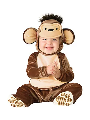 Mischievous Monkey Animal Baby Infant Costume • $12.99