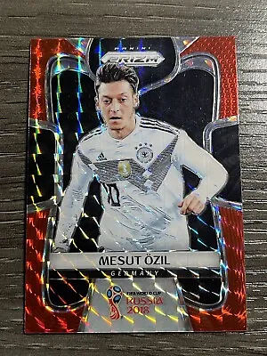 2018 Panini Prizm World Cup Soccer Red Mosaic #96 Mesut Ozil • $28.99