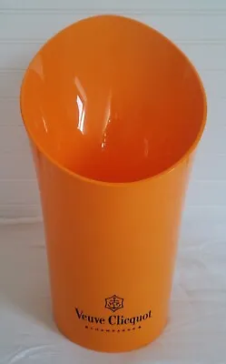 Veuve Clicquot Champagne 15  Orange Acrylic Magnum Ice Bucket New • £57