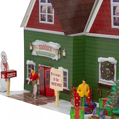 1/48 Scale Santa's Workshop Christmas Diorama Building Kit Fits Lionel Bachmann • $18.75