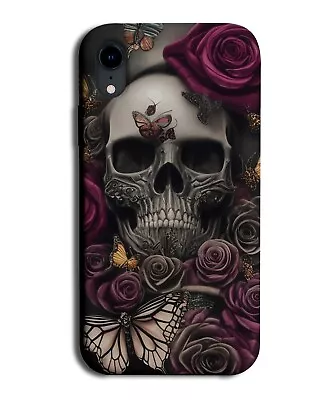 Gothic Floral Skull Phone Case Cover Grunge Goth Roses Flowers Punk Rock CX44 • £14.95