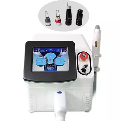 Q Switched Nd Yag Laser Pico Laser All Colors Tattoo Removal Machine 4 Tips • £899