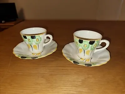 J & G MEAKIN SOL Jacobean Ware 2x Cups & Saucers • £4.99