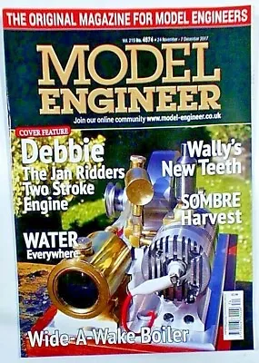 Model Engineer Magazine Vol.219 No.4574 : 24 Nov - 7 Dec 2017 Good Cond 1st Post • $3.72