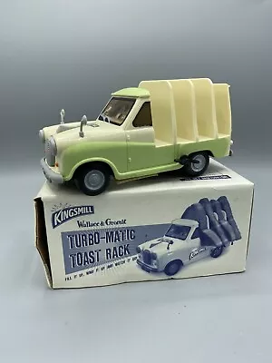 Kingsmill Wallace & Gromit Turbo-Matic Toast Rack Wind Up Classic Car Boxed 2009 • £18