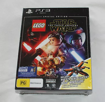 Lego Star Wars The Force Awakens Special Edition Playstation 3 PS3 Game Sealed • $49.95