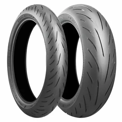 Bridgestone S22 Front & Rear Tyres 110/70-17 150/60-17 Motorcycle Tyre • $509.95