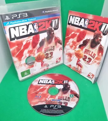 MINT DISC NBA 2K11 PS3 Game - Complete W Manual • $8.99