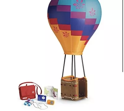 New In Box AMERICAN GIRL Saige Saige’s Hot Air Balloon Set Fast Shipping Retired • $308.36