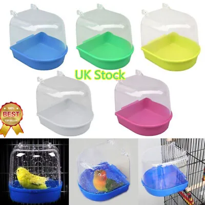 £6.59 • Buy Classic Bird Bath For Caged Birds Aviary Birds Budgie Finches Canaries UK STOCK