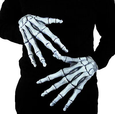 Morris Costumes - Skeleton Hands | Latex Ghostly Bone Hands • $23.23