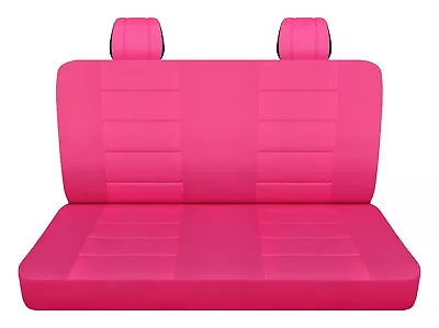 Fits 1998 To 2010 VW Beetle Coupe Or Convertible Rear Seat Covers Nice Colors • $89.99