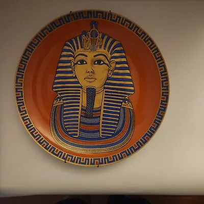 Kaiser Porcelain W. Germany Mask Of TUT-ANKH-AMUN Plate 10” Numbered 15000/1659 • $24.95