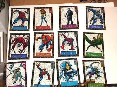 1994 Marvel Fleer Amazing Spiderman 12 Suspended Animation Insert Card Set Venom • $99.99