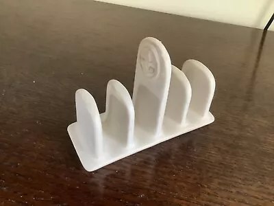 £5 • Buy Vintage Ceramic Stoneware  Anchor Butter  Toast Rack. Rare Find.