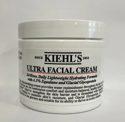 Kiehl's Ultra Facial Cream 4.2 Oz /125 Ml -Hydrating 100% Authentic -Brand New • $17.69