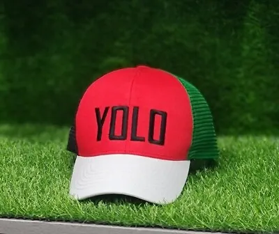 YOLO - You Only Live Once Palestine Cap. High Quality Unisex One Size • £12