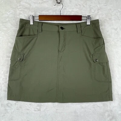 $18.95 • Buy Eddie Bauer Skort Womens Size 10 Green Skirt Built In Shorts Athletic Hiking