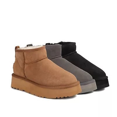 $95 • Buy Ugg Classic Platform Ultra Mini Boots (Water Resistant)