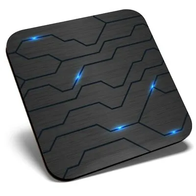 £3.99 • Buy Square Single Coaster - Futuristic Technology Gaming Style  #21568