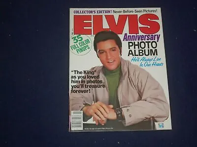 1978 Elvis Anniversary Photo Album Magazine - Elvis Presley - Photos - St 6006 • $30
