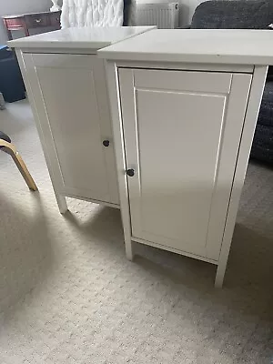 2 IKEA Hemnes Bedside Table White • £10.50