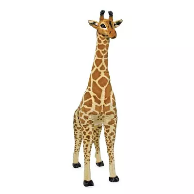 Melissa & Doug Giant Giraffe - Lifelike Plush Stuffed Animal (over 4 Feet Tall) • $99.99