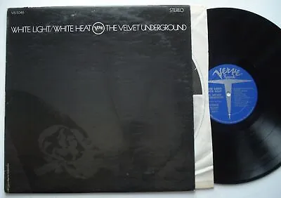 THE VELVET UNDERGROUND White Light White Heat NM- VERVE Original DG Vinyl LP • $199.95