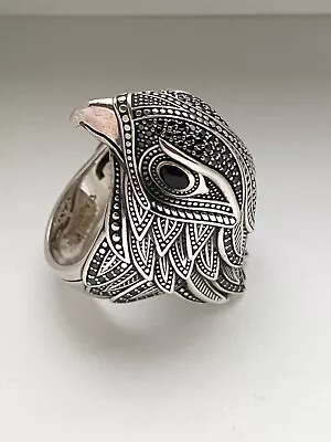 THOMAS SABO Falcon Ring Size 54 Unisex TR2066B 3.7cm • $375