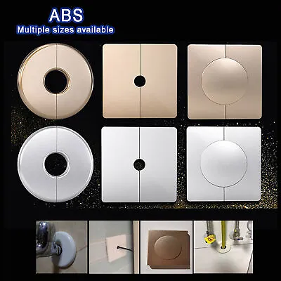 ABS Plastic Cable Hole Cover Round Wire Tidy Grommet Wall Hole Decorative Cover • £3.90