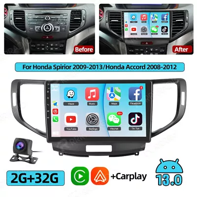 For Honda Accord Euro 2008-15 Android 13 2+64GB Head Unit Car Radio Carplay GPS • $198.99