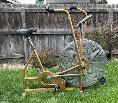 GOLD SCHWINN AIRDYNE Dual Action EXCERCISE BIKE CLEAN SPEEDO WORKS • $300