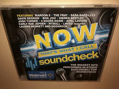 NOW Walmart CD Maroon 5 Bon Jovi Gavin DeGraw Pitbull Carly Rae Jepsen LMFAO  • $15.99