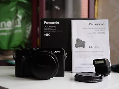 Panasonic Lumix DC-LX100 II 17 MP Compact Camera With Box And Additional Cap • £629.95