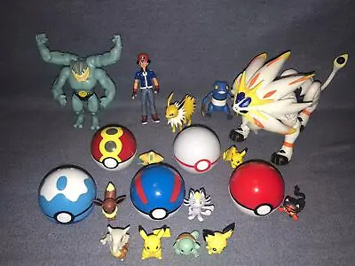 £8.95 • Buy Pokemon Figures ~ Poke Balls ~ Pikachu ~ Tomy Nintendo ~ Choose Your Figure Toy