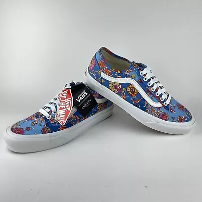 Vans Old Skool Tapered Liberty Fabric Floral Men Unisex Casual Shoes Sz US9 UK8 • $75