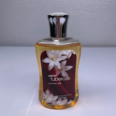 Bath & Body Works Signature Velvet Tuberose Shower Gel 10 Oz Discontinued Rare • $40