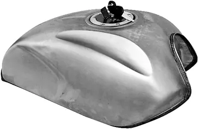 3.2 Gal 12L Cafe Racer Bare Steel Motorcycle Fuel Gas Tank For Honda CG125 • $119
