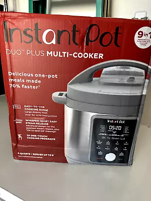 Instant Pot Duo Plus 6 Quart Multi-Use Pressure Cooker - New With Damage • $99.99