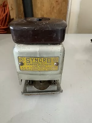 Vintage Syncro Sander Polisher Model 504 Works! • $7