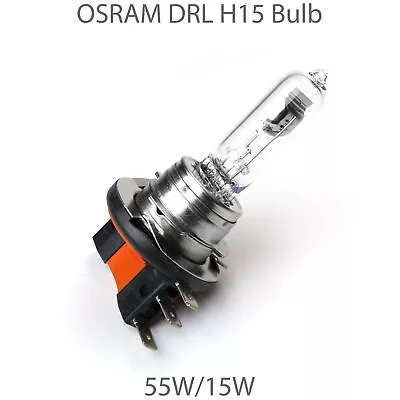 Genuine OE OSRAM H15 12V 55W/15W DRL Bulb For Ford Transit Connect 2013 Onwards • £19.94