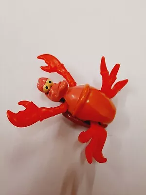 Vintage McDONALDS The Little Mermaid Sebastian DISNEY Crab Toy Wind Up 1998 • £1.49