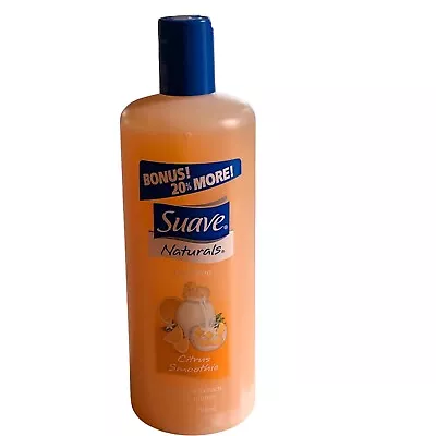 Discontinued Rare Vintage Suave Naturals Citrus Smoothie Shampoo 27 Oz • $39.95