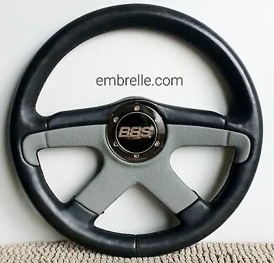 ITALVOLANTI BBS Authentic Leather Steering Wheel RARE PORSCHE BMW Mercedes VW • $1199.99