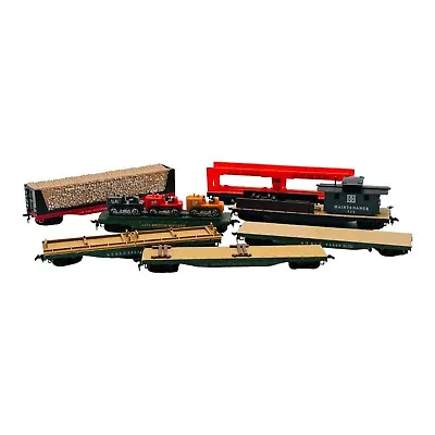 HO Scale Flat Bed Cars By Mantua TYCO & More Lot Of 7 • $64.95